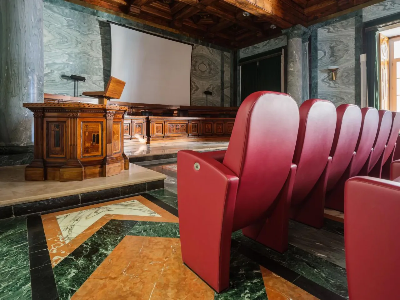 Centro Congressi Federico II — ambiente del progetto Conus