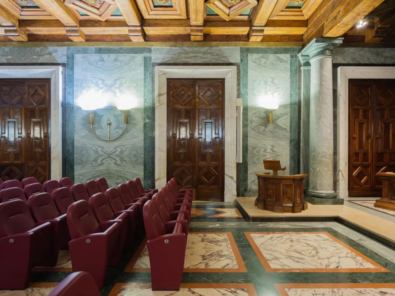 Centro Congressi Federico II — vista 3 del progetto Conus